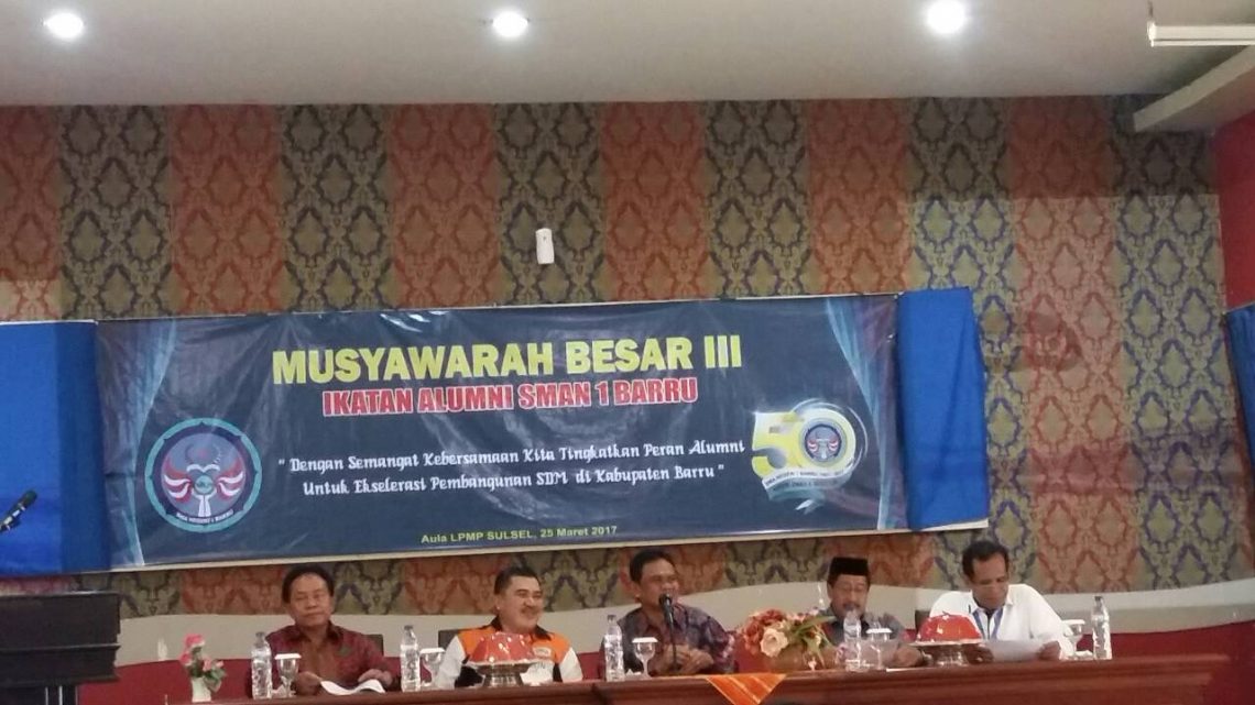 Musyawarah Besar Menuju Reuni Emas 50th Ikatan Alumni SMAN